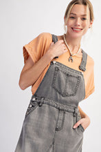 Load image into Gallery viewer, No Romance Denim Overall Dress
