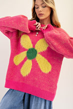 Load image into Gallery viewer, Dilly Daisy Sweater in Pink
