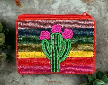 Cactus Change Purse