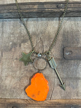 Load image into Gallery viewer, Shoot Me A Tangerine Necklace
