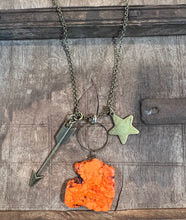 Load image into Gallery viewer, Shoot Me A Tangerine Necklace

