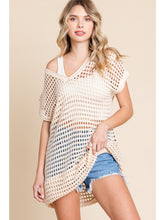 Load image into Gallery viewer, All Natural Netted Cover Up or Dress
