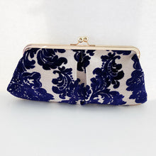 Load image into Gallery viewer, Kate Clutch Purse in Blueberry Glam
