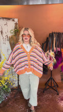 Load and play video in Gallery viewer, Tommy Striped Cardigan
