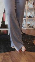 Load and play video in Gallery viewer, Candy Pants in Striped Brown &amp; Blue
