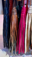 Load and play video in Gallery viewer, BED|STU Leather Tassel Clip On (6 Color Choices)
