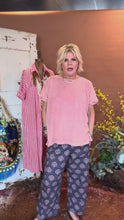 Load and play video in Gallery viewer, Basic White Girl Tee in Dry Rose

