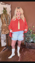 Load and play video in Gallery viewer, Aria Floral Shorts
