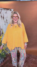 Load and play video in Gallery viewer, Be Free Top in Vintage Tangerine
