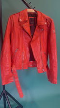 Load and play video in Gallery viewer, Wild RF Leather Jacket in Spice
