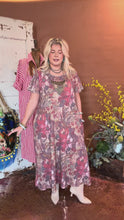 Load and play video in Gallery viewer, Frolic &amp; Wonder Tee Dress in Woodland Meadow

