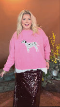 Load and play video in Gallery viewer, Spots for Days Sweater

