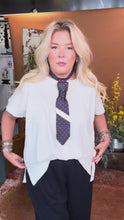 Load and play video in Gallery viewer, Dior Up-cycled Tie: #1

