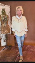 Load and play video in Gallery viewer, Heirloom Ruffle Top
