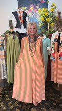 Load and play video in Gallery viewer, Sunkissed Striped Dress
