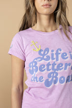 Load image into Gallery viewer, Life Is Better on a Boat Tee
