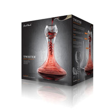 Load image into Gallery viewer, Twister Glass Aerator &amp; Decanter Set
