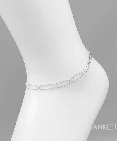 Single Chain Anklets