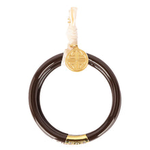 Load image into Gallery viewer, BuDhaGirlChocolate Brown All Weather Bangles
