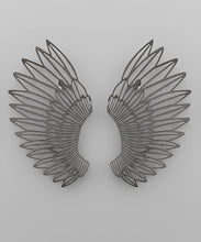 Load image into Gallery viewer, Fly Away Wing Earrings
