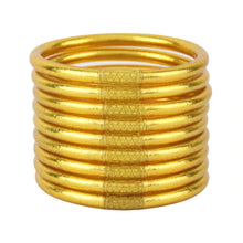 Load image into Gallery viewer, BuDhaGirl Gold All Weather Bangles
