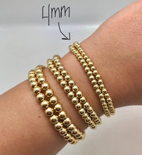 Load image into Gallery viewer, Gold Bubble Elastic Bracelets
