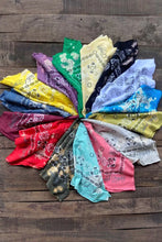 Load image into Gallery viewer, Bleached Gypsy Bandana Rags (13 Colors)
