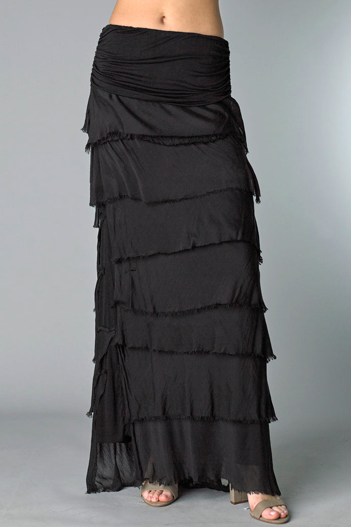 Just Jersey Maxi Skirt or Dress in Black