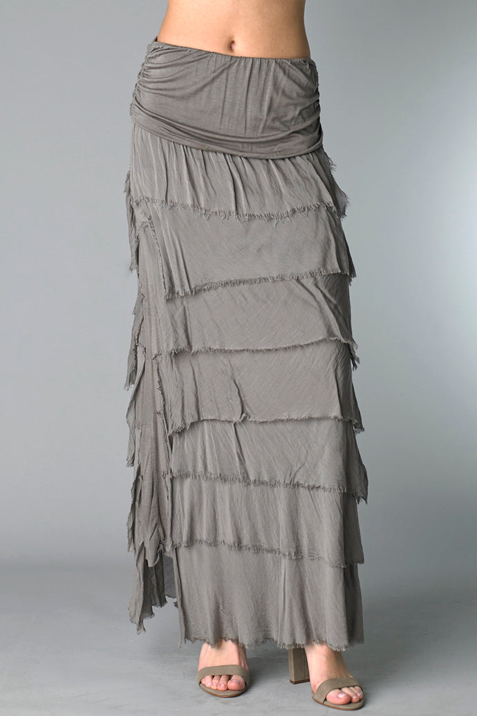 Just Jersey Maxi Skirt or Dress in Taupe