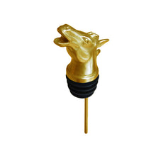Load image into Gallery viewer, Titanium Gold Horse Pourer
