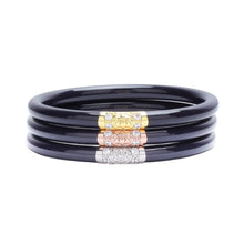 Load image into Gallery viewer, BuDhaGirl Navy All Weather Bangles
