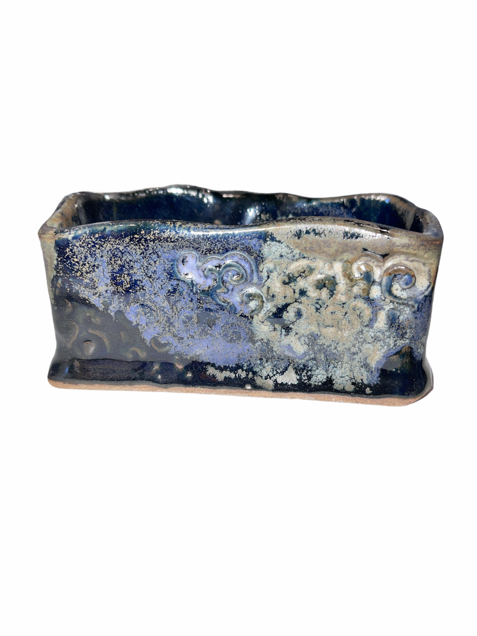 Buie Pottery Patterned Card Holder