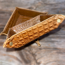 Load image into Gallery viewer, Leather Croc Catch All Trays
