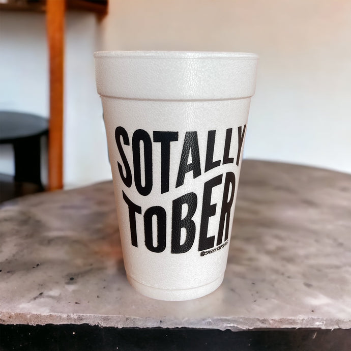 Sotally Tober Styrofoam Cups