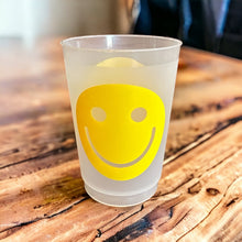 Load image into Gallery viewer, Smiley Face frost Flex Cups
