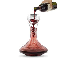 Load image into Gallery viewer, Twister Glass Aerator &amp; Decanter Set
