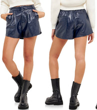 Load image into Gallery viewer, Faulty Fab Navy Shorts
