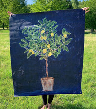 Load image into Gallery viewer, Lemon Tree Paper Canvas Wall Art
