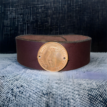 Load image into Gallery viewer, 1950&#39;s Tails You Lose Coin Cuff
