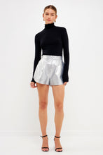 Load image into Gallery viewer, Faulty Fab Silver Shorts
