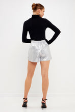 Load image into Gallery viewer, Faulty Fab Silver Shorts
