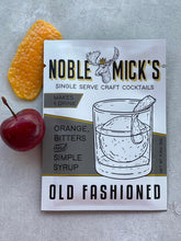 Load image into Gallery viewer, Noble Mick&#39;s Single Serve Crafted Cocktail Mixes
