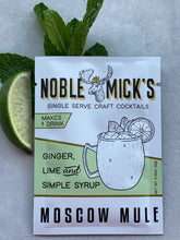 Load image into Gallery viewer, Noble Mick&#39;s Single Serve Crafted Cocktail Mixes
