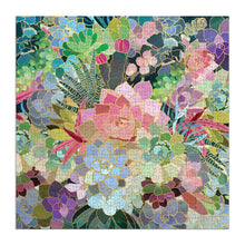 Load image into Gallery viewer, Succulent Mosaic Foil Puzzle
